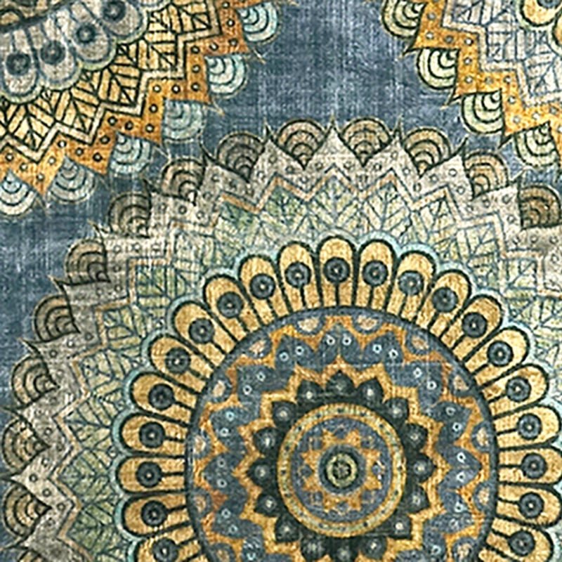 150 Pillow Velvet Mumbay Circles
