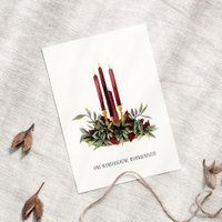 Postcard - Advent arrangement