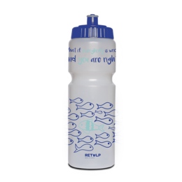 BIO Gourde de sport biosourcé Poisson 750 ml