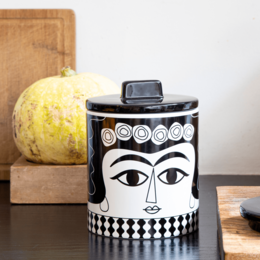 Kitsch Kitchen Storage Jar Marisol Z/W