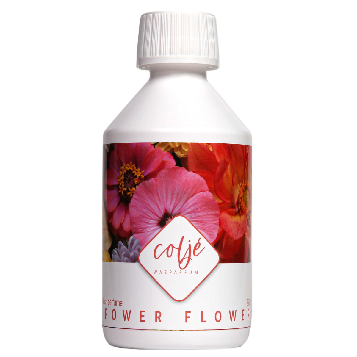 Coljé Waschparfum: Power Flower 250ml | Wäscheparfum | waschen | saubere Wäsche | Haushaltsbedarf | Wäschegeruch | Duft für die Wäsche