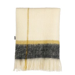 Plaid råhvid