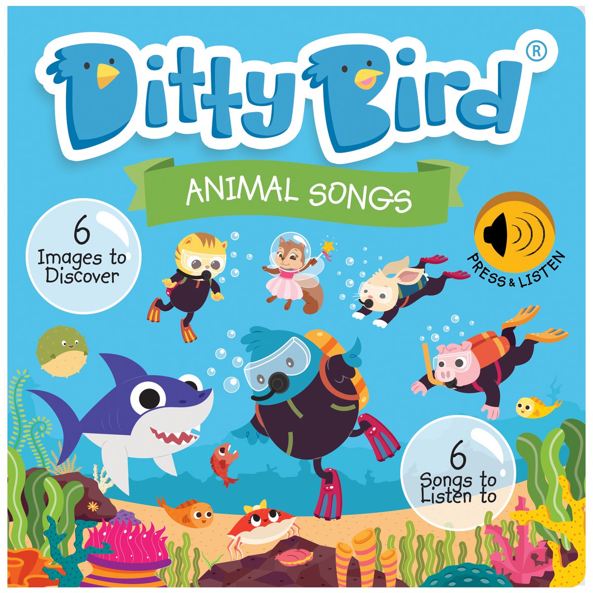 Ditty Bird Baby Sound Book: Chants d'animaux