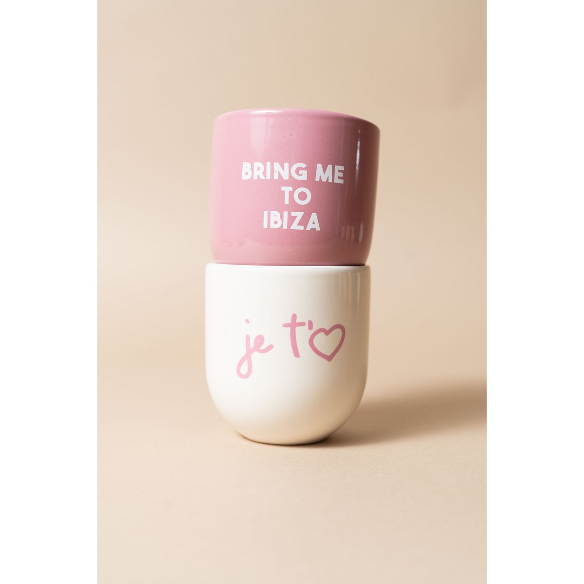 Tasse Sisi à la main, apporte-moi à ibiza