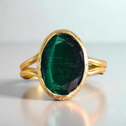 Anillo Resplandor Esmeralda