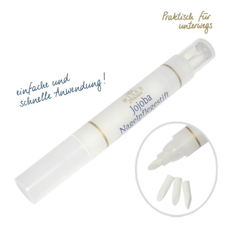 Wilco Classic Jojoba lápiz para el cuidado de uñas con puntas intercambiables