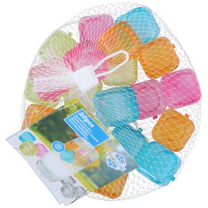Square ice cubes, 20 pieces in a mesh bag