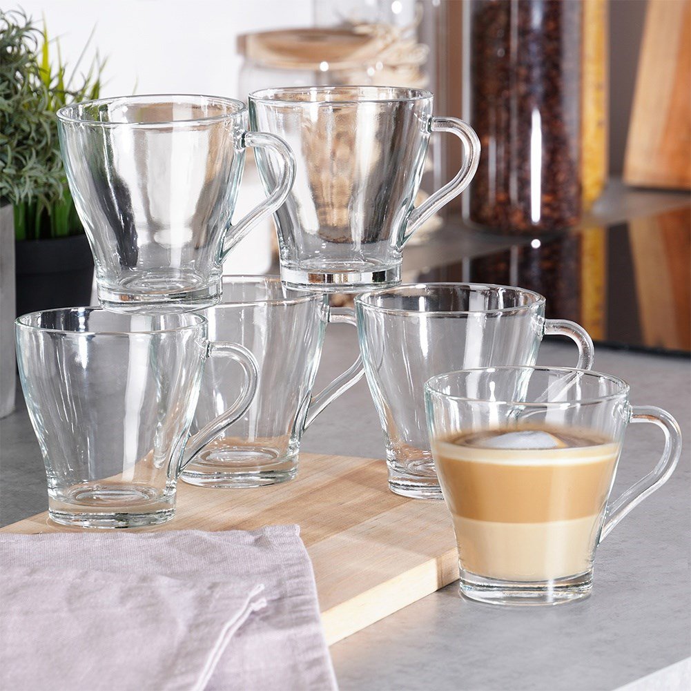 Briller til kaffe og te 250 ml 6 stk