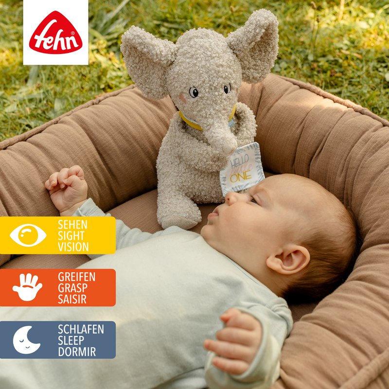 Cuddly toy elephant „Hello little One"