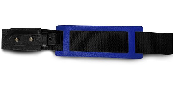 VUE LAC Travel bag Initial Collection - Bordeaux - Red and Blue Trim