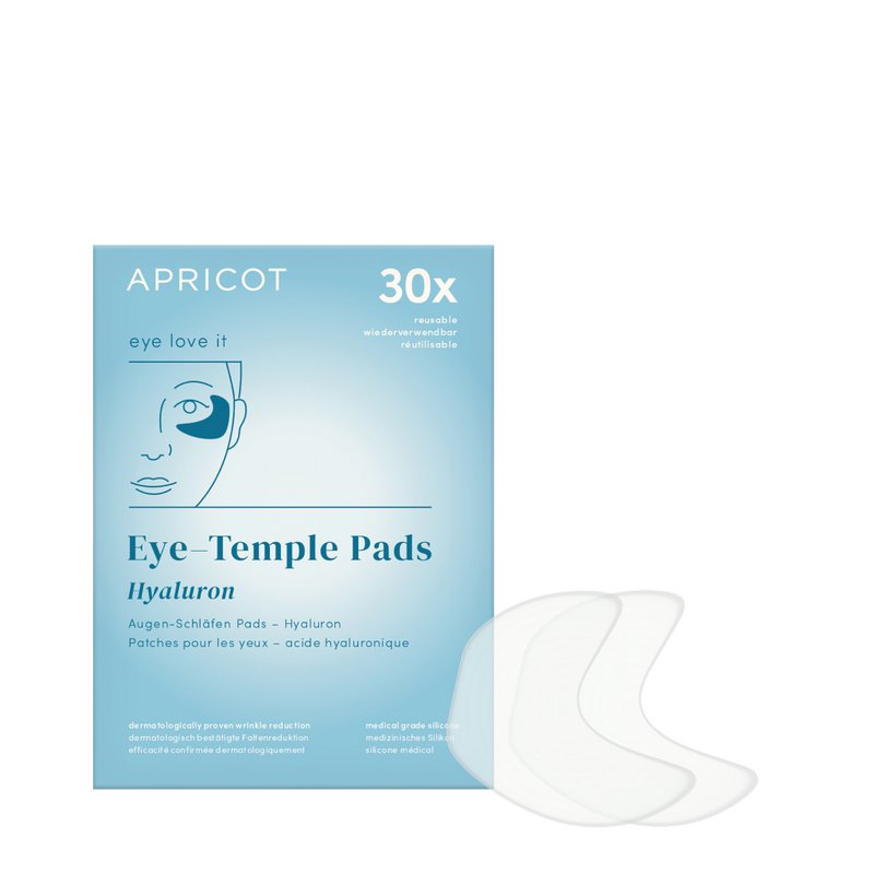 APRICOT Reusable Eye & Temple Pads with Hyaluron