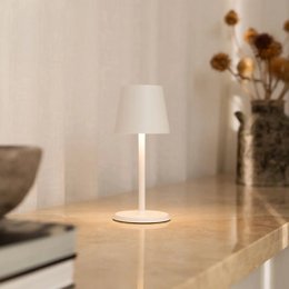 Lampe de table rechargeable James White