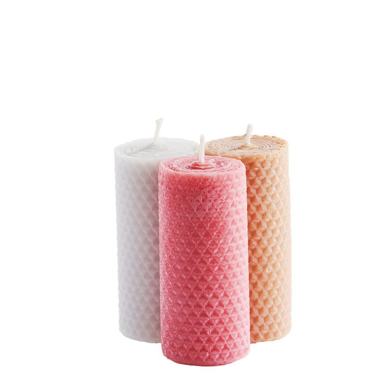 BOUGIES EN CIRE D'ABEILLE