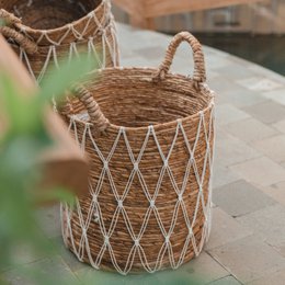 Cesta para la colada | Cesta para Plantas GARIAU de Fibra de Plátano (3 tamaños)
