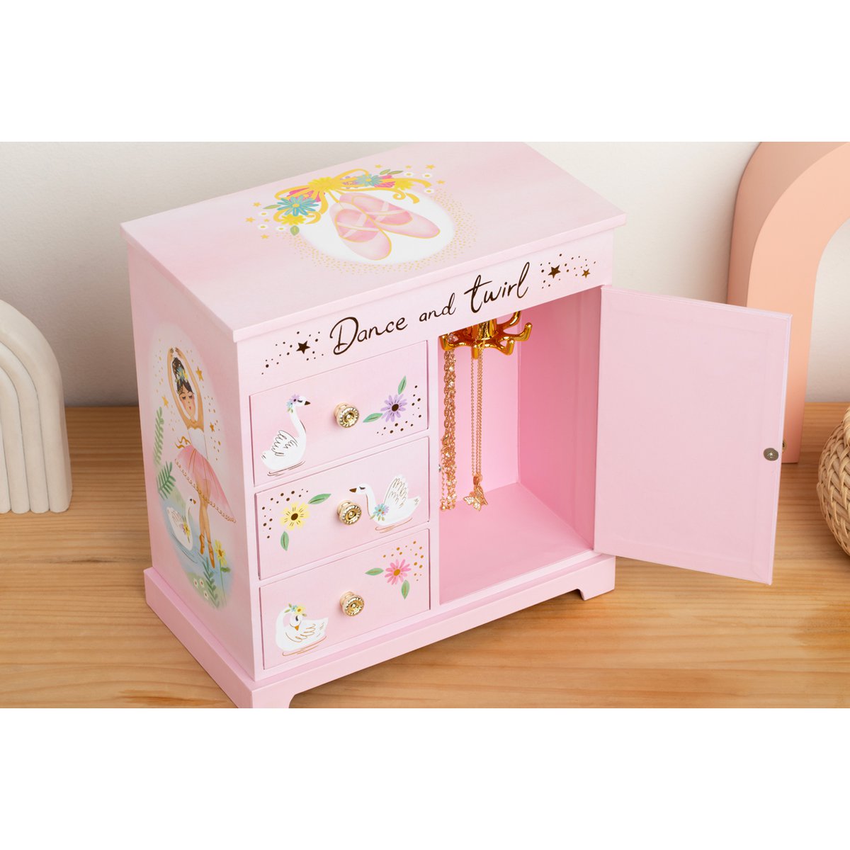 Spieluhr Jewels – Spinning Ballerina – Schwanensee