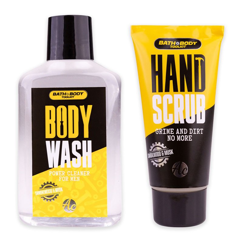 BATH + BODY TOOLKIT Badeset im Autoreifenkoffer