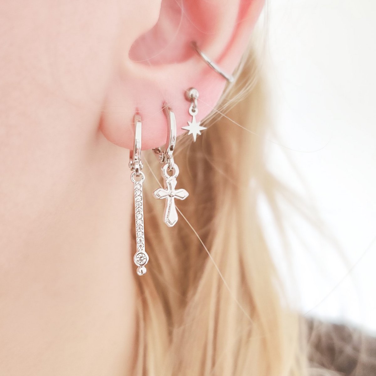 OORBELLEN CHARM NORTHSTAR