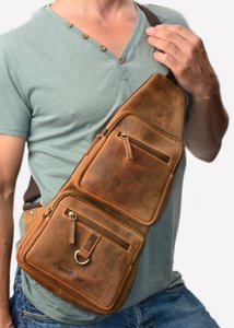 Vintage Body Crossover Tas-1 Leer 1613-25