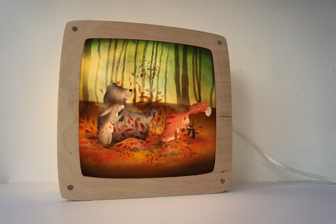 Schallplatte in Blättern abspielen