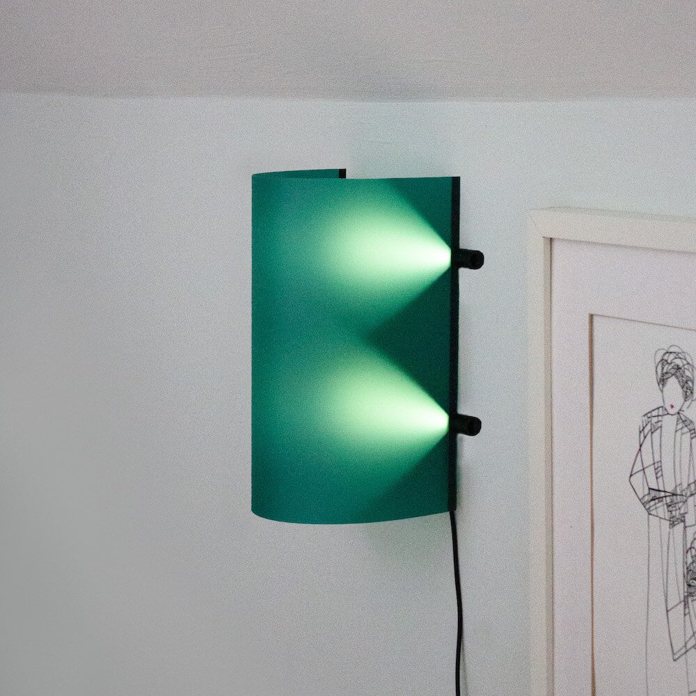 Lámpara de diseño CCL 2 - Hoja verde oscuro - Heeej.nl! por Estudio Ilse Bouwens