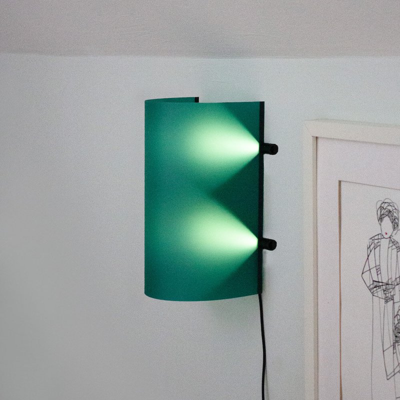Design lamp CCL 2 - Leaf Dark Green - Heeej.nl! by Studio Ilse Bouwens