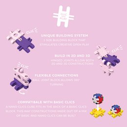 Nano Clics - Fantasy Builders - 250 stk