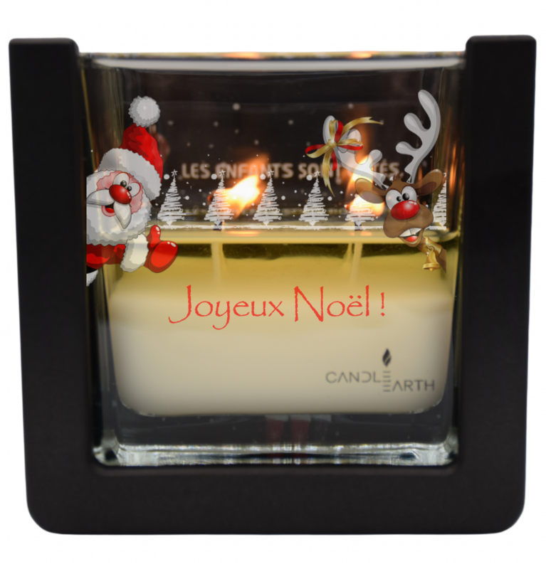 Decoración sorpresa con velas aromáticas - Feliz Navidad - 🦌 Rudolph