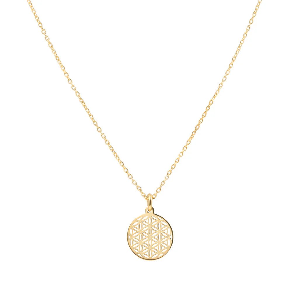 Collar flor de la vida 925