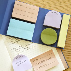 Haftnotizen im Taschenformat von Inkerie