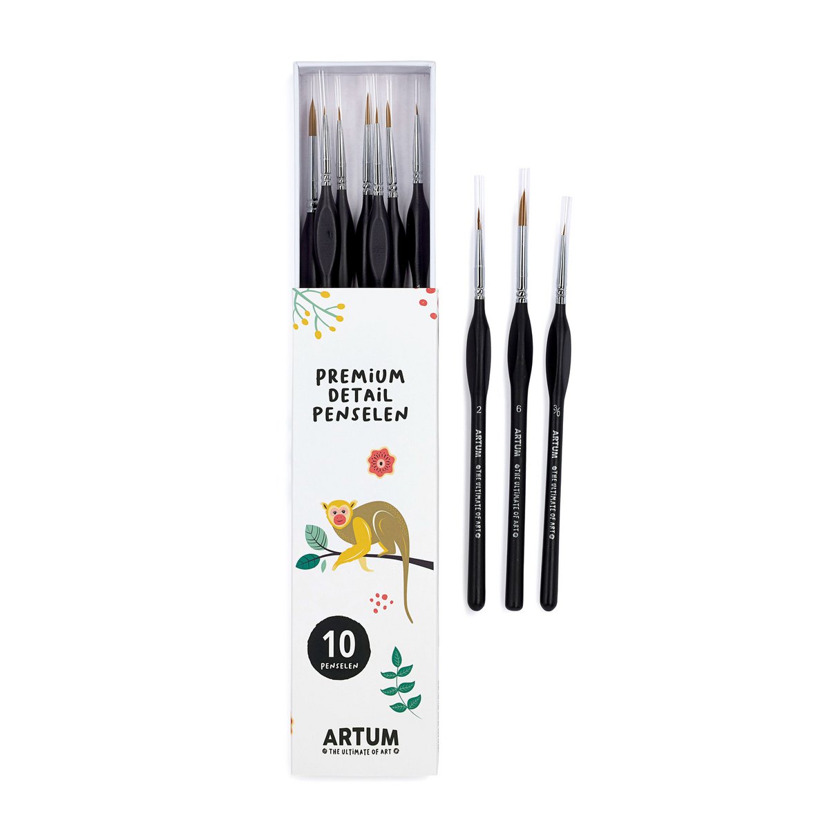 Brush Set 10 Pieces