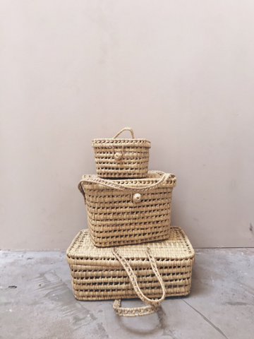 Palm basket - L