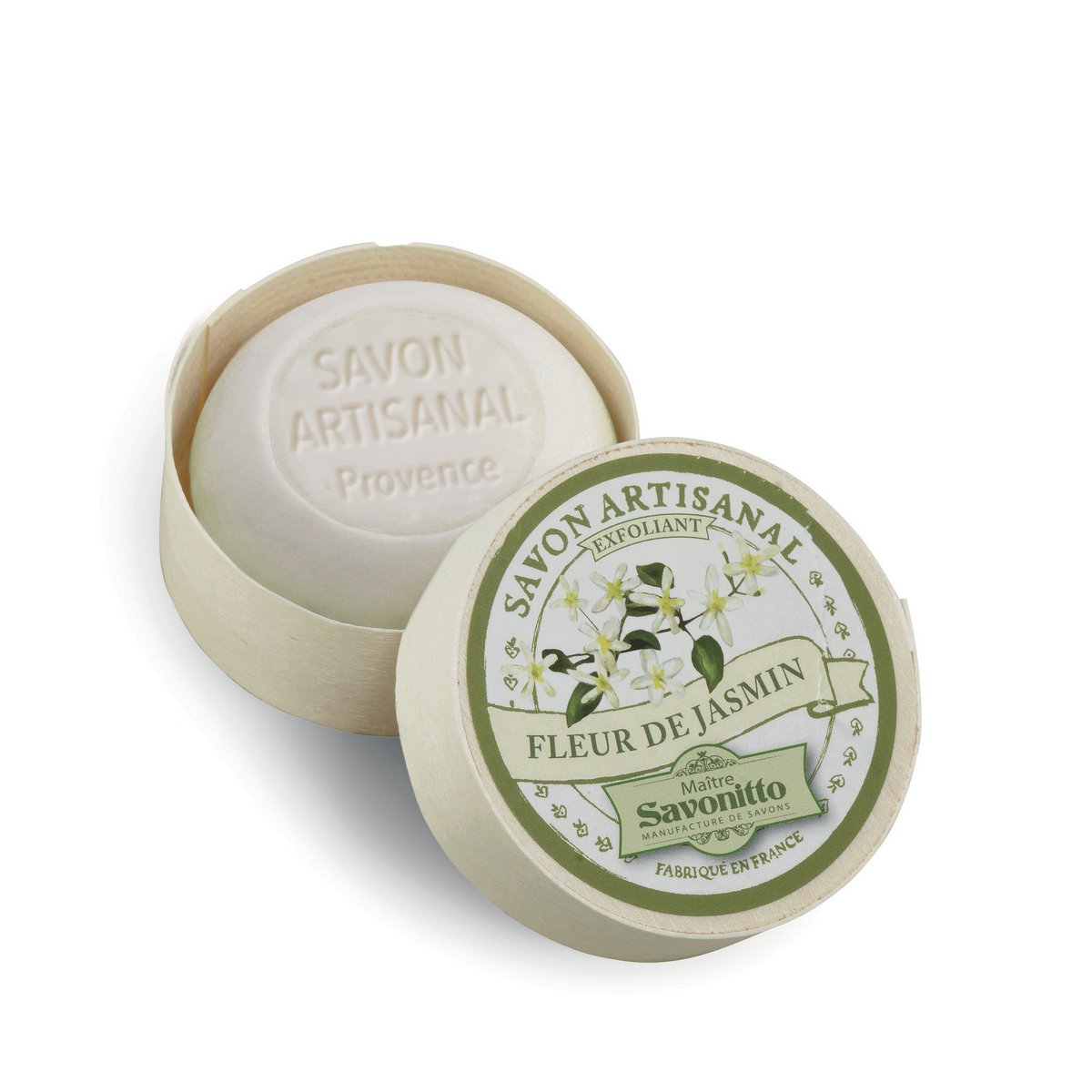 Jasminseife in Holzkiste 100g