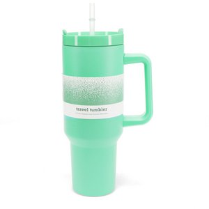 Reisbeker met handvat (1,2Ltr) - Mintgroen