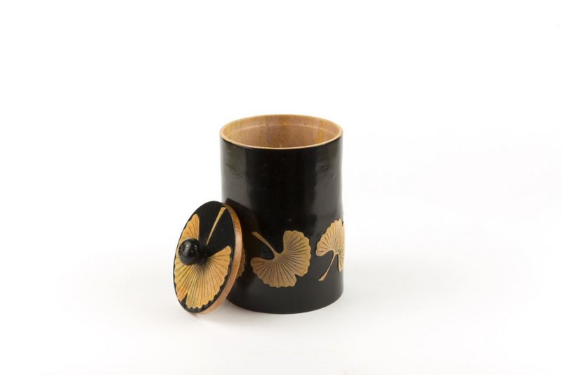 Ginkgo Teekiste in Stein