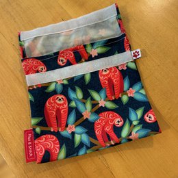 Bolsa de Almuerzo Reutilizable - Sándwich - Paquete de 5