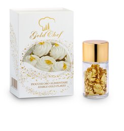 125mg FLOCONS D'OR Comestibles 23kt