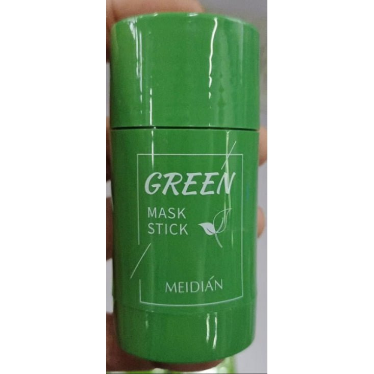 Cleansing Green Tea Mask Clay Stick Oil Control Anti-Acne Whitening Seaweed Mask Skin Care