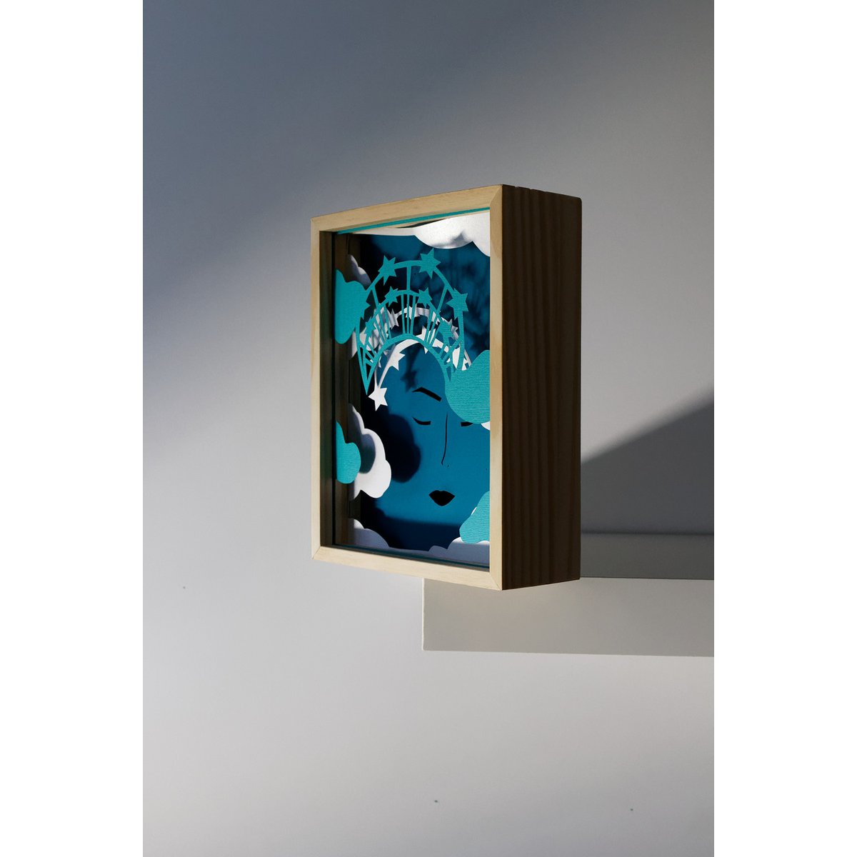 blank light frame