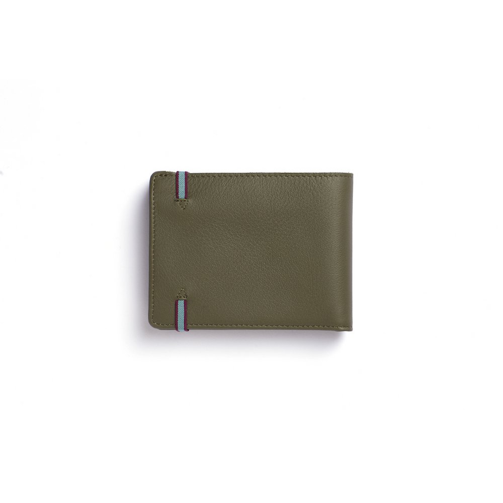Kaki minimalistisk tegnebog