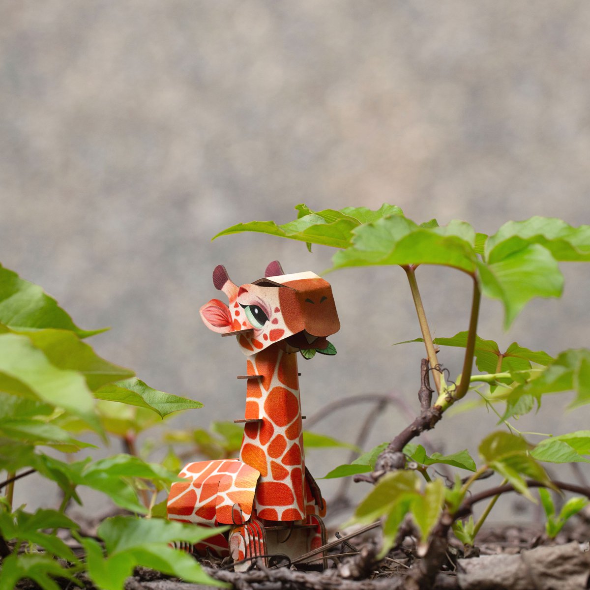 Mieredu - 3D Puzzel Build And Sound - Giraf