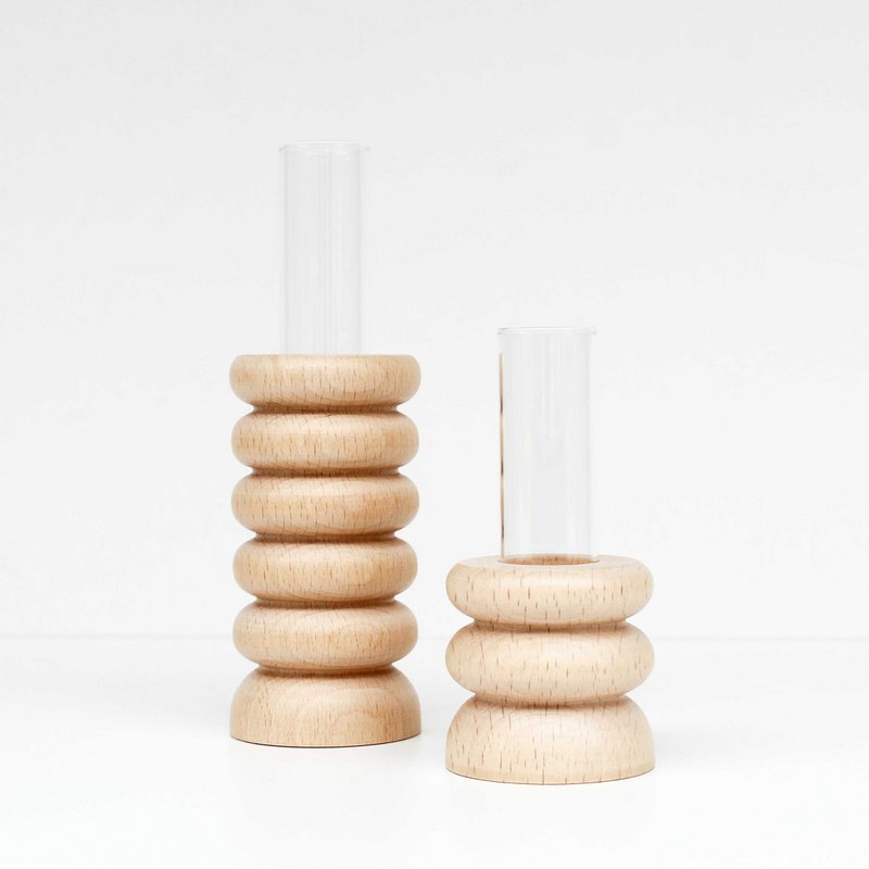 Totem Holzvase - Short Nº 1