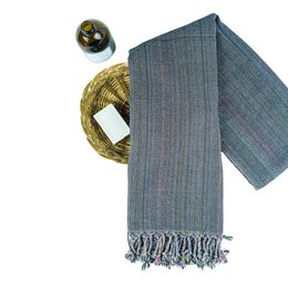 Papias Turkse handdoek - zwart