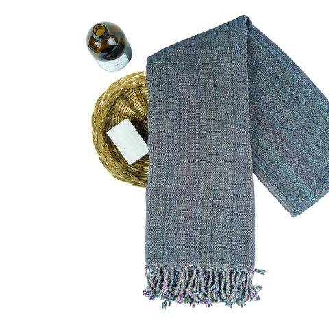 Papias Turkse handdoek - zwart