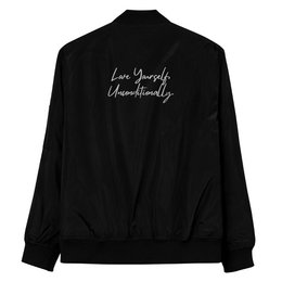 Premium bomber jacket Self Love Premium recycled bomber jacket