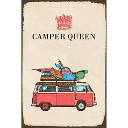 Blechschild - Regina camper 20x30cm