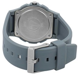 Q&Q men's watch with silicone strap, 10 BAR, gray
