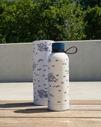 Water bottle the blue bicycle