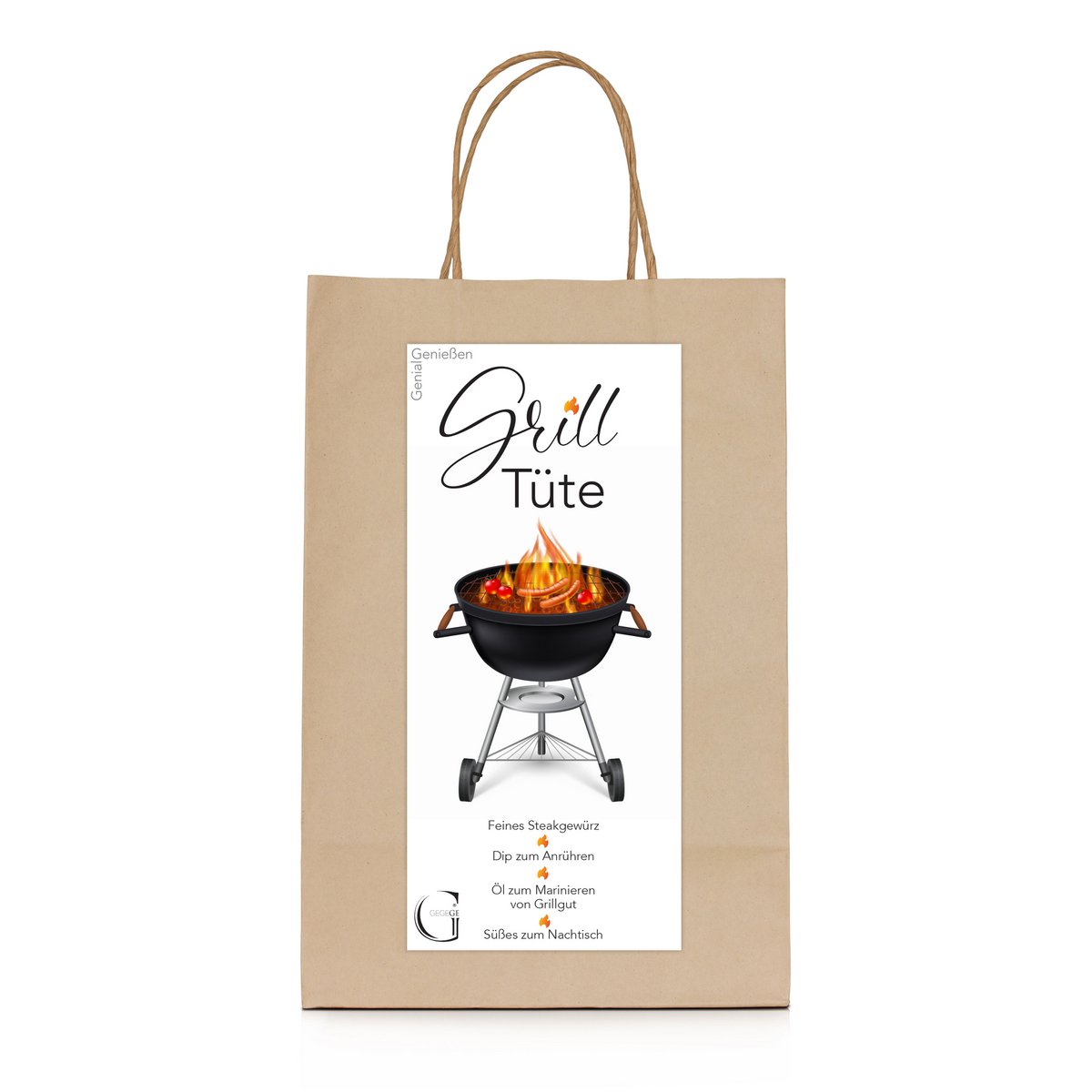 Grill Tüte – Grill Geschenk
