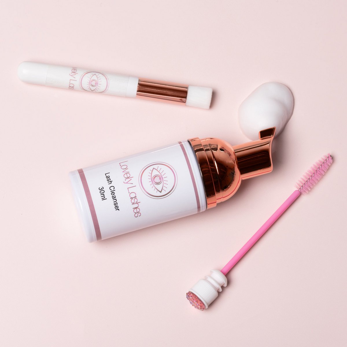 Kit de espuma limpiadora Lovely Lashes