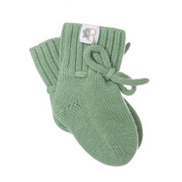Kapcie Rosini wełna merino - oliwka